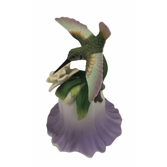 Avon 2000 Hummingbird Collectible Flower Bell - Picture 1 of 4